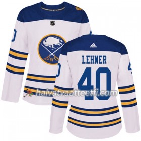 Naisten NHL Buffalo Sabres Pelipaita Robin Lehner 40 2018 Winter Classic Adidas Valkoinen Authentic